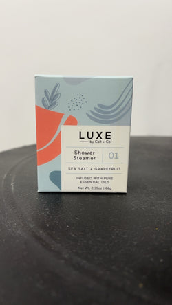 Lux shower steamer