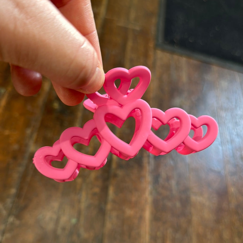Heart Claw Clip