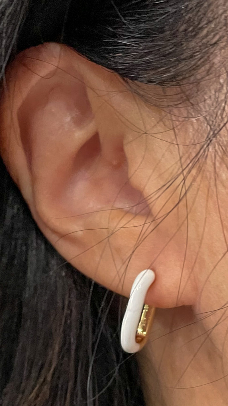 Paper Clip Earring