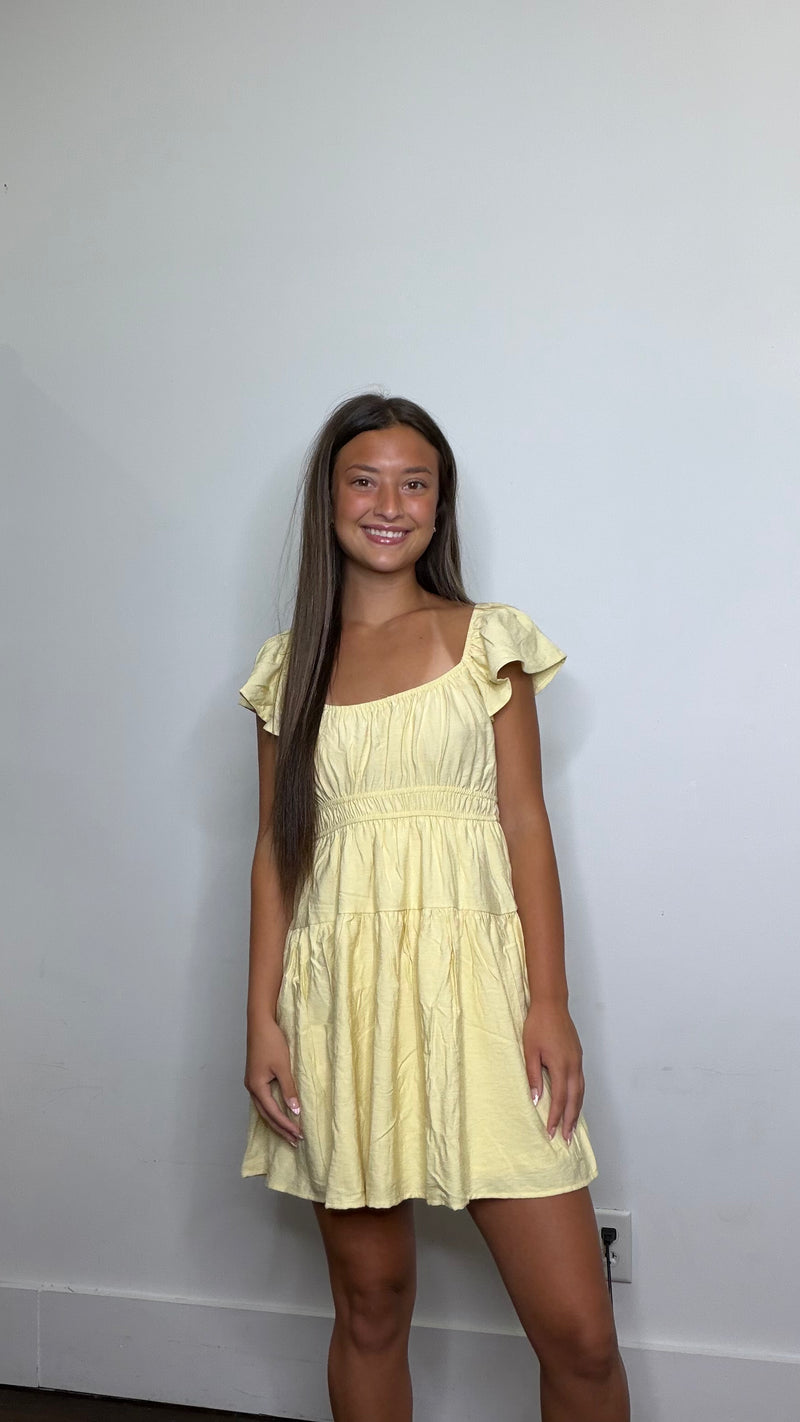 alexis dress yellow Runaway The Label Halter CUT OUT MAXI in The Alexis Sunniva Dress features boning at the sides and a hidden back zip closure Lef Dress