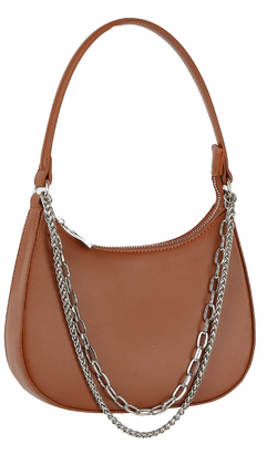 Brown Chain Handbag