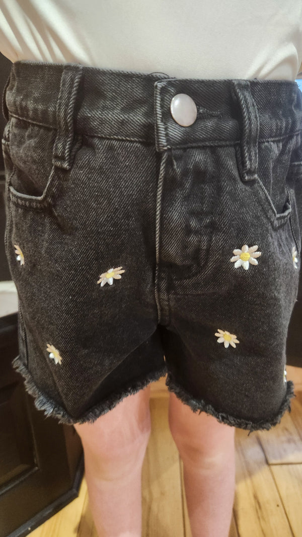 Daisy Denim Shorts