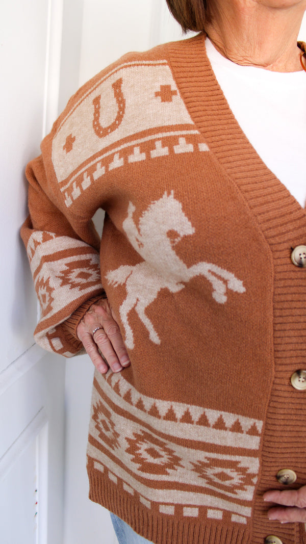 Horse Cardigan