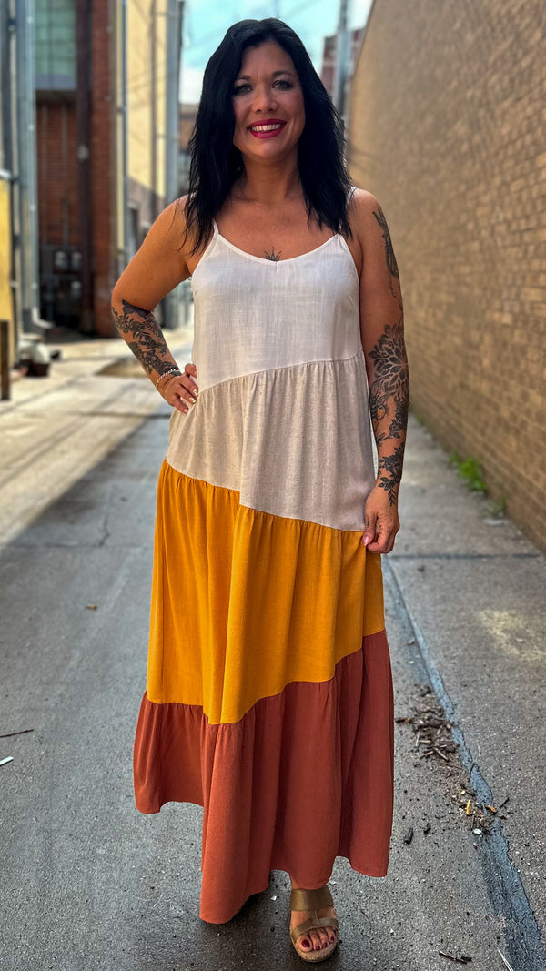 Lina Maxi Dress | Light Green Linen, Plus Size Maxi Dresses for Women