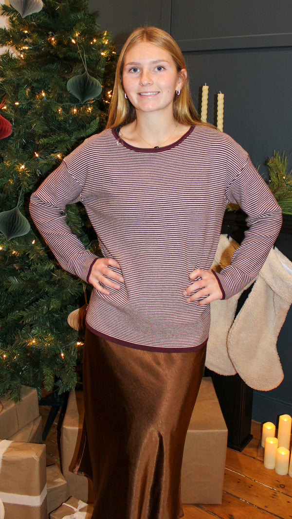 Plum Sweater